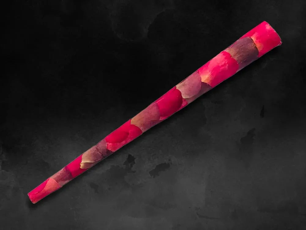 15 gram Capacity - 1 Handmade Organic Rose Petal Cannagar