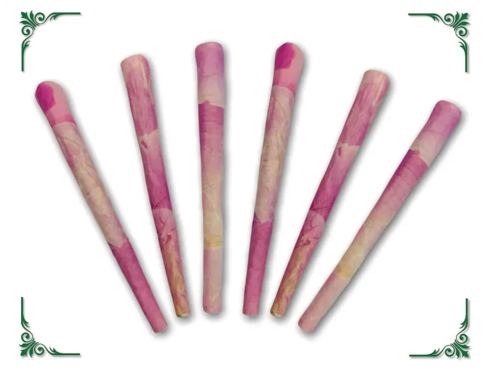 Bouquet of 30 PREMIUM Rosettes - Handmade Organic Rose Petal Cones