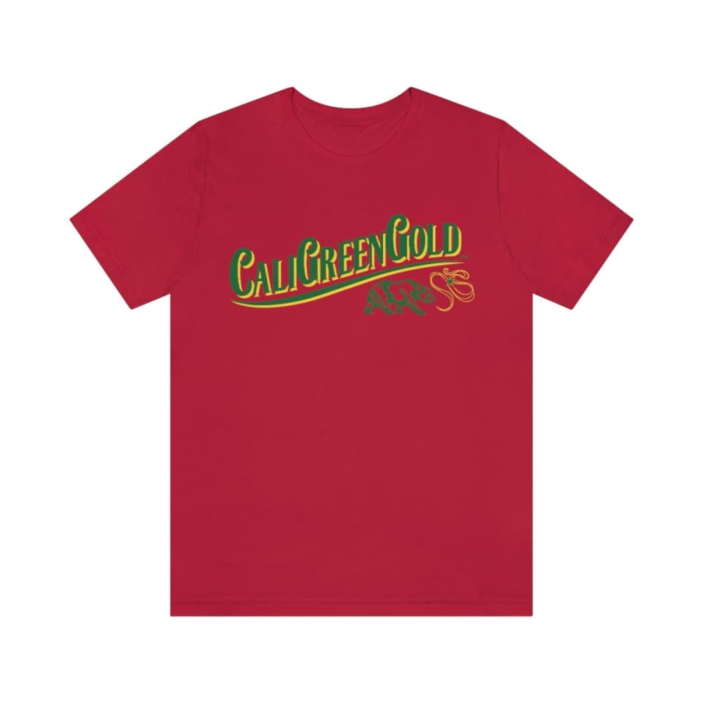 CGG Unisex Jersey Short Sleeve Tee - Red / S - T-Shirt