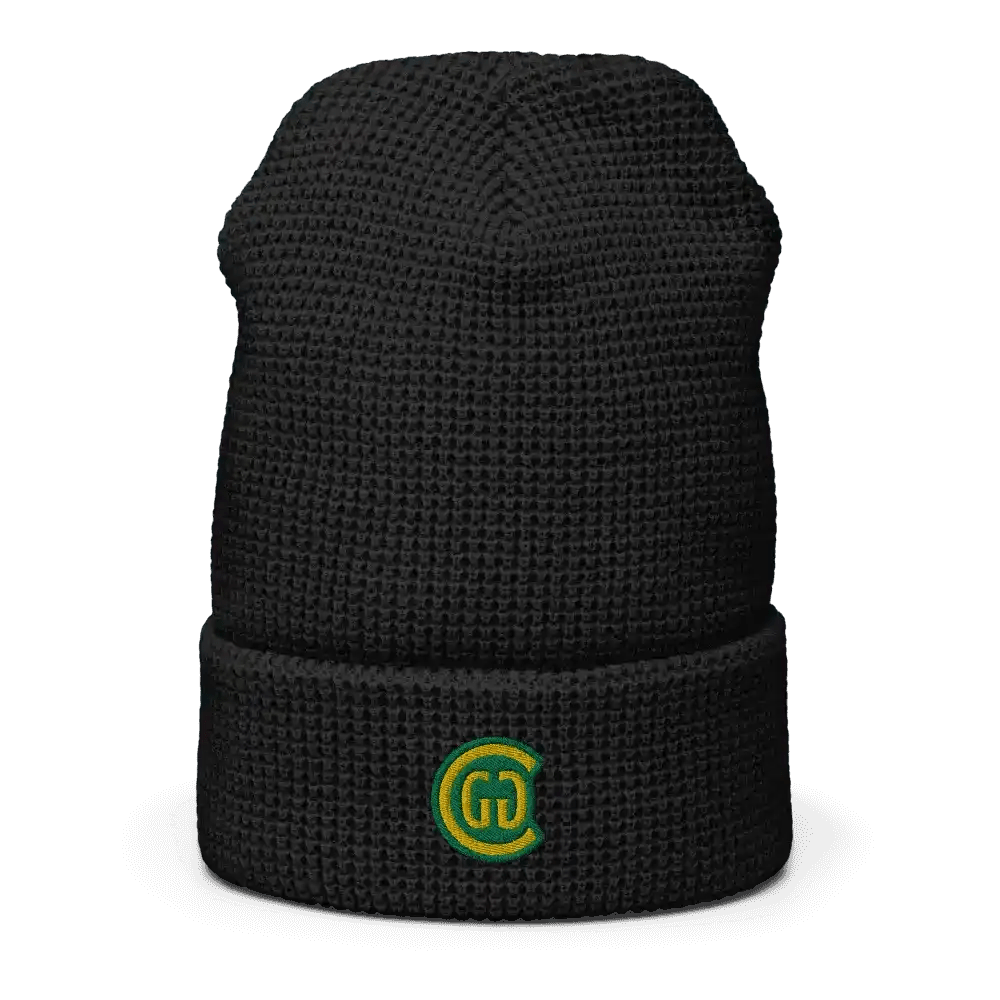 CGG Waffle Beanie - CaliGreenGold