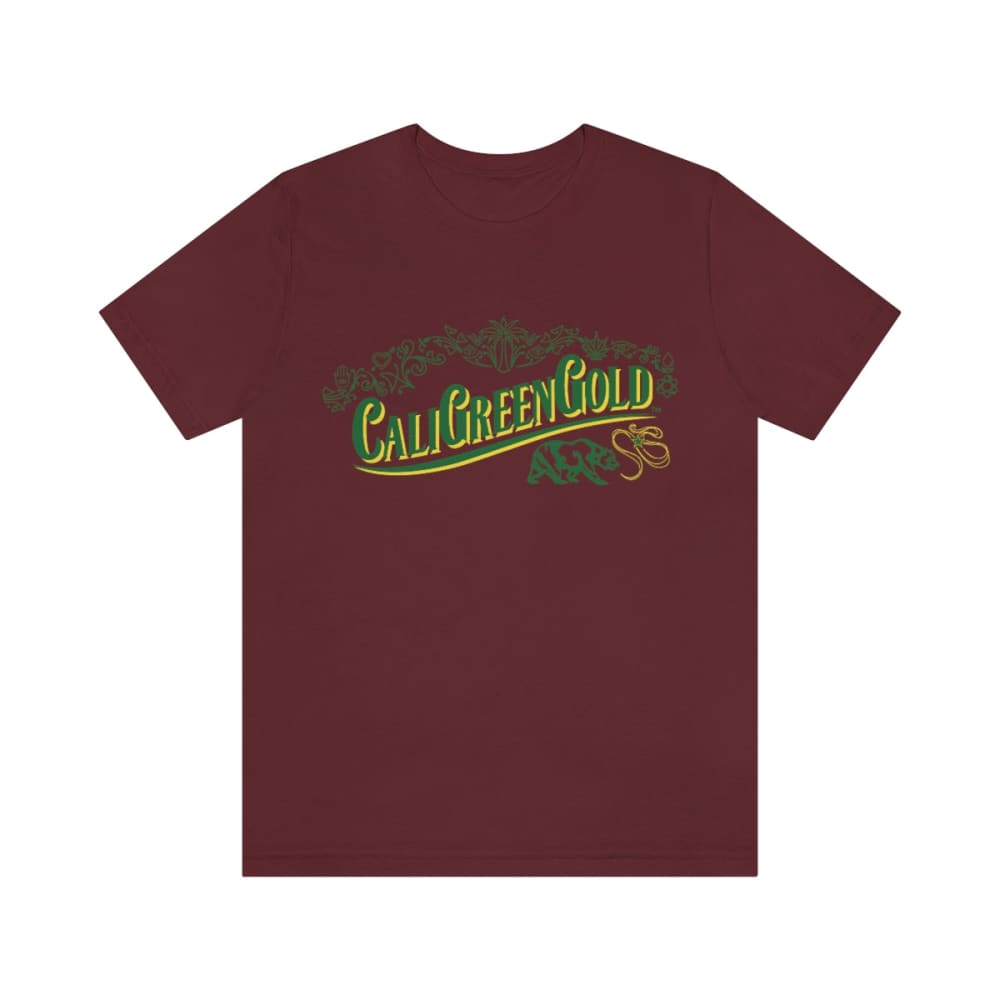 Unisex Jersey Short Sleeve Tee - Maroon / S - T-Shirt
