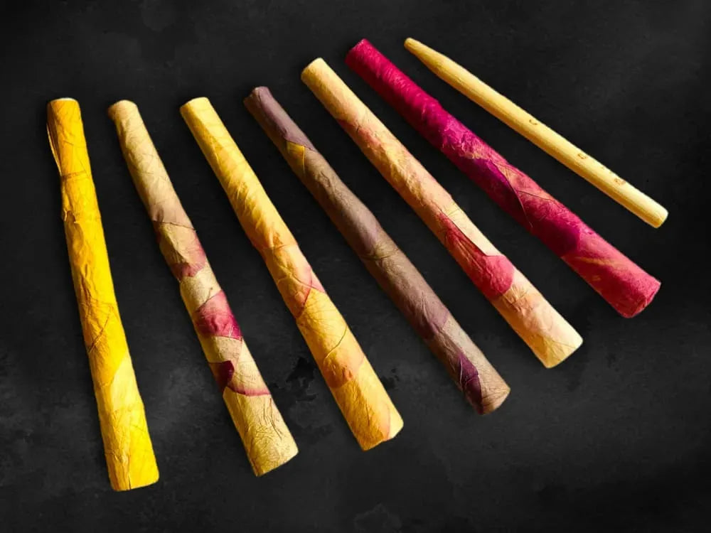 Variety Pack of 6 LaRosé 2 gram Handmade Organic Rose Petal Cones