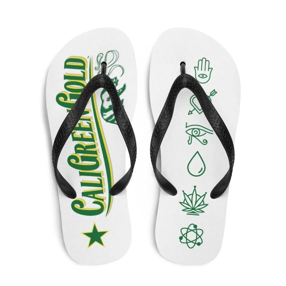 CaliGreenGold Beach Flip-Flops - CaliGreenGold