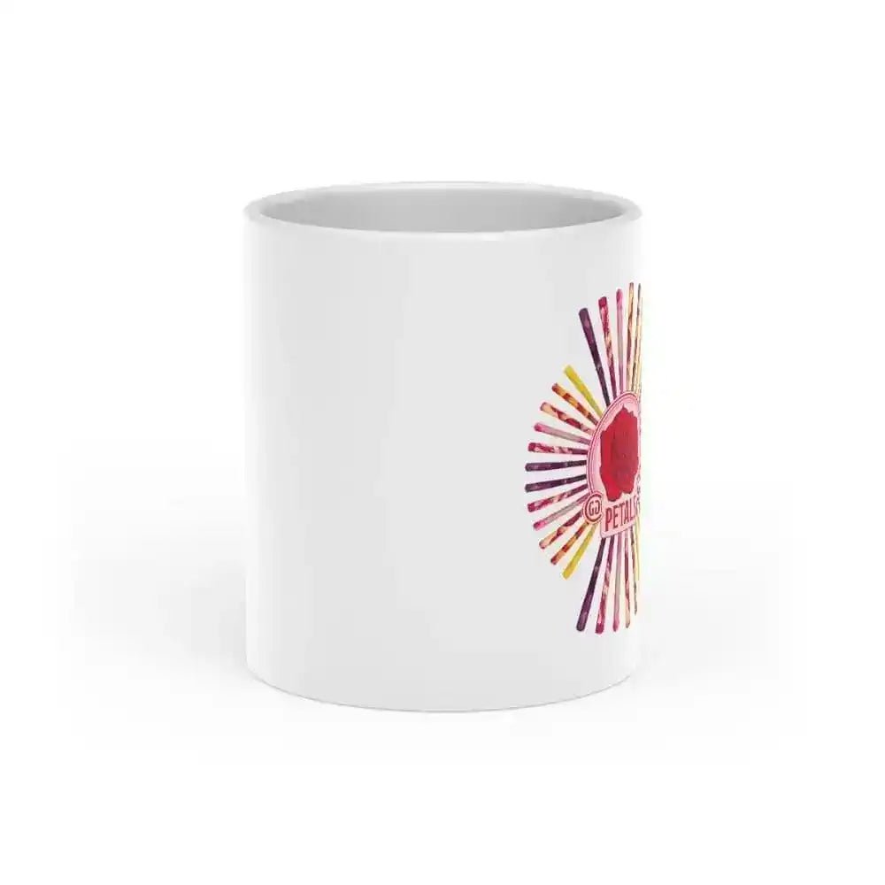CGG Petals Heart - Shaped Mug - CaliGreenGold