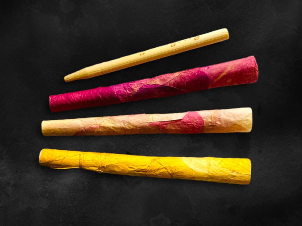 2 gram Variety Pack of 3 LaRosé Handmade Organic Rose Petal Cones
