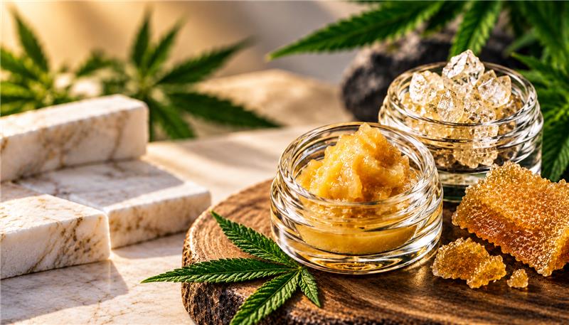 THCA Concentrates Explained: Badder, Diamonds, Sugar, and Isolate - CaliGreenGold