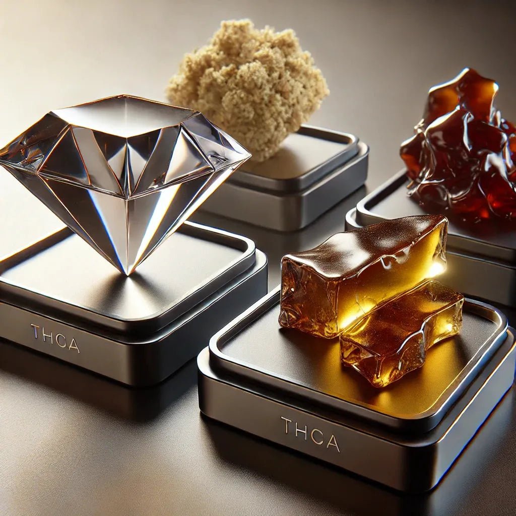 THCA Diamonds vs. Other Concentrates: Which Is Right for You? - CaliGreenGold