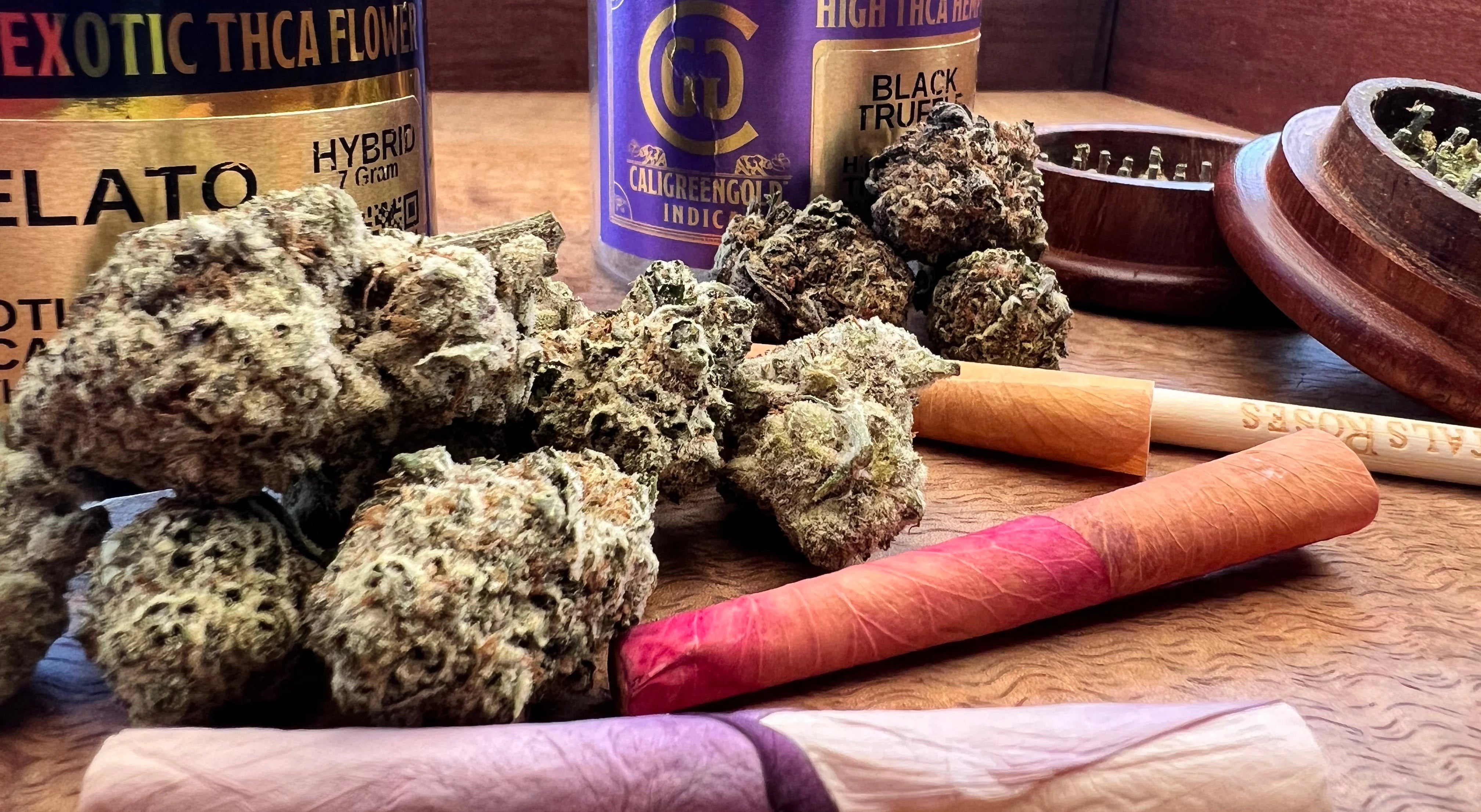 THCA PREROLLS - CaliGreenGold