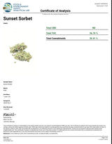 Sunset Sherbert High THCA Flower Indica