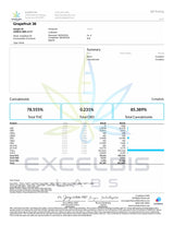 LIVE ROSIN - Grapefruit Sativa 2g Exotic 90u T1