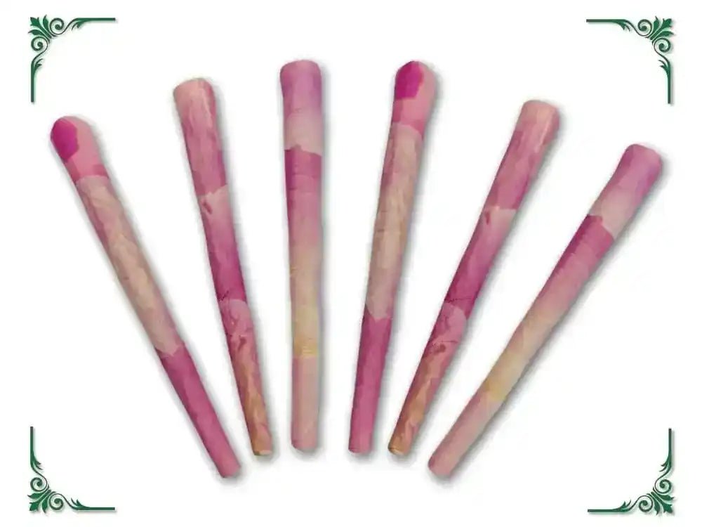 Bouquet of Rose Petal Rolling Cones (30) - CaliGreenGold