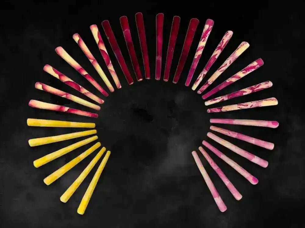 Bouquet of Rose Petal Rolling Cones (30) - CaliGreenGold