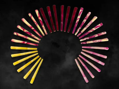 Bouquet of Rose Petal Rolling Cones (30) - CaliGreenGold