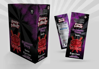 Doozy Extracts x Petals THCA Diamond Rose King Prerolls - 2 Pack, , CaliGreenGold