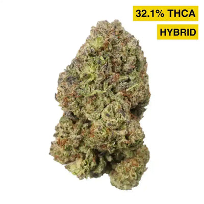 Blue Nerdz Exotic Indoor THCA Flower Hybrid, HYBRID, CaliGreenGold