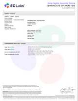 Biscoff High THCA Flower Indica, INDICA, CaliGreenGold