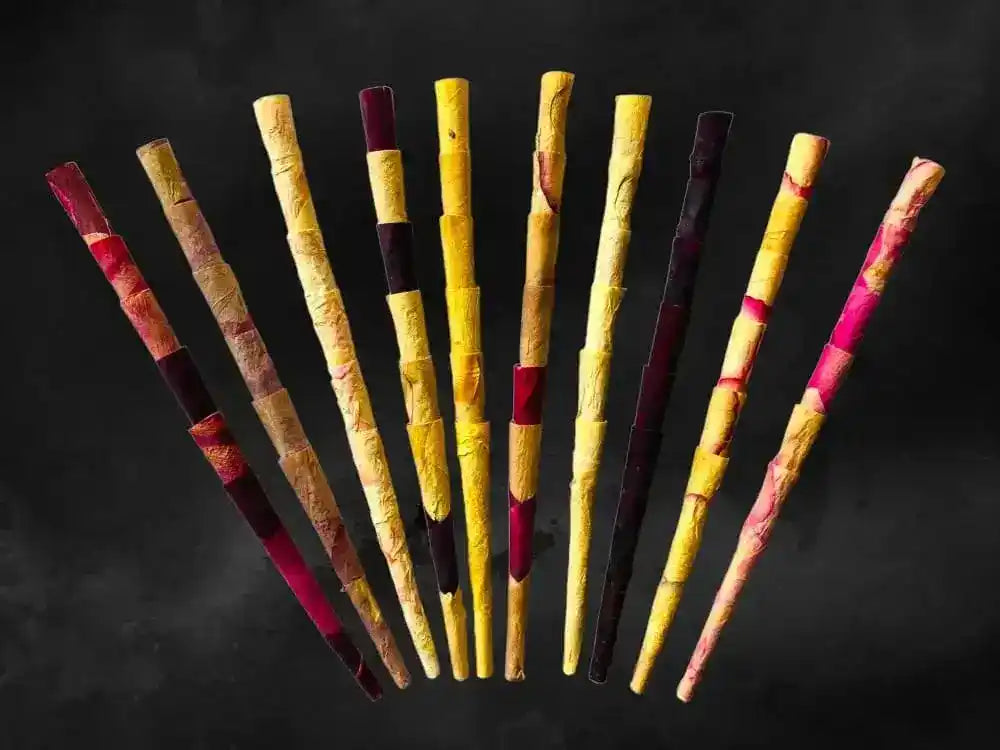 60 Rosettes Rose Petal Cones