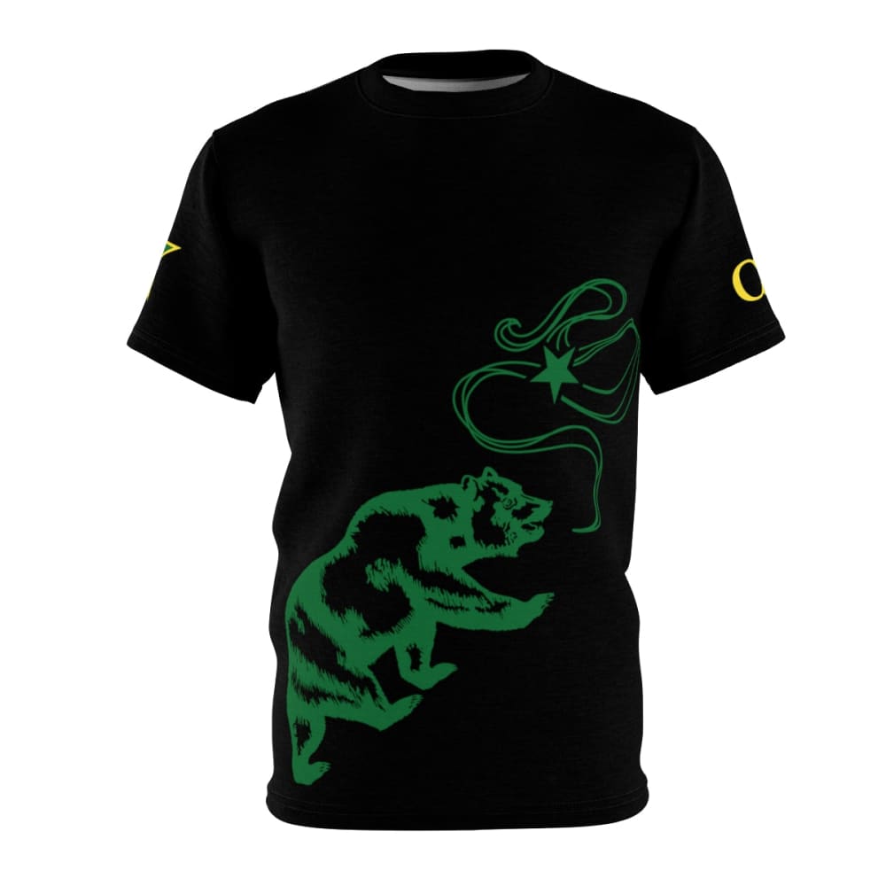 CGG Bear T-Shirt - 6 oz. / Black stitching / S - All Over 