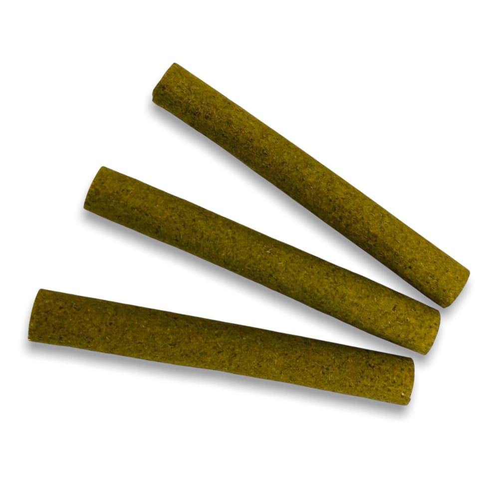 Pack of 3 Premium Organic Green Hemp Wraps 2 gram Capacity by CaliGreenGold