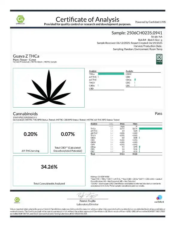 Guava Z Exotic Indoor THCA Flower Sativa - CaliGreenGold