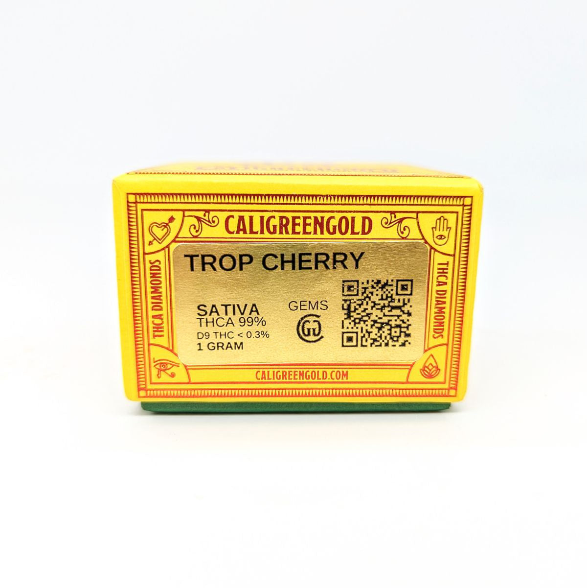 THCA Diamonds - LA BOMBA Strain Indica, INDICA, CaliGreenGold