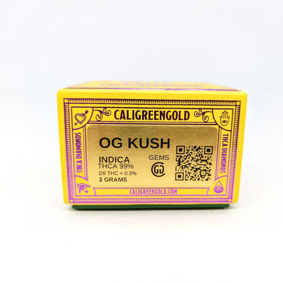THCA Diamonds - OG KUSH Strain, , CaliGreenGold