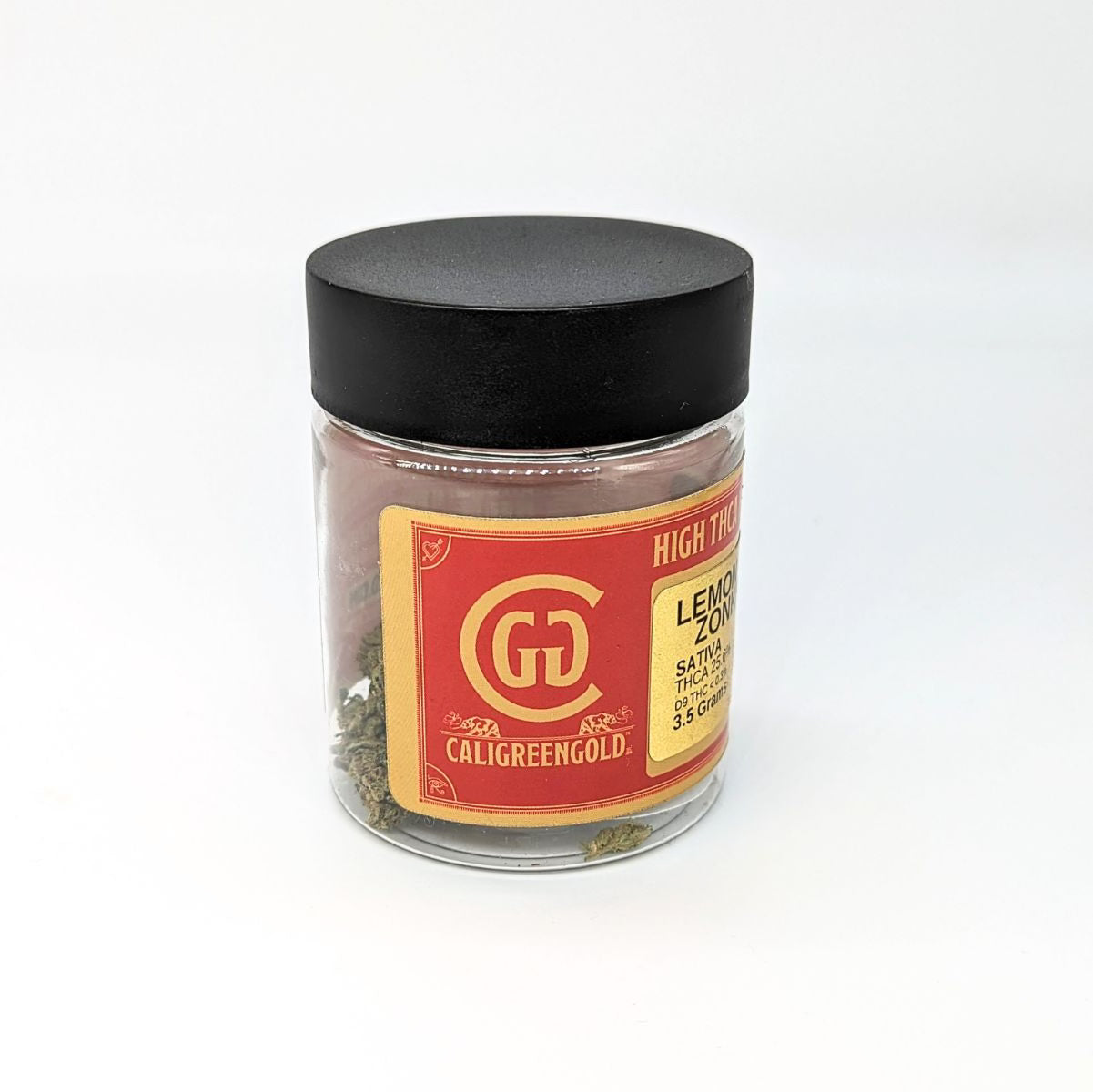 LEMON ZONKERS High THCA Flower Sativa, SATIVA, CaliGreenGold