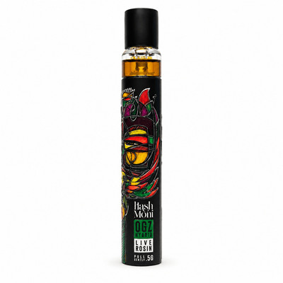 OGZ THCA Live Rosin Oil Dispenser – Hybrid .5g Solventless Disposable | Hash Moni - CaliGreenGold