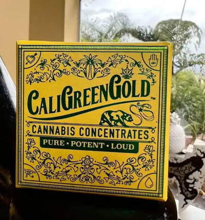 THCA Diamonds Sugar - BISCOTTI Strain - CaliGreenGold