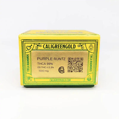 THCA Diamonds Sugar - RUNTZ Strain - CaliGreenGold