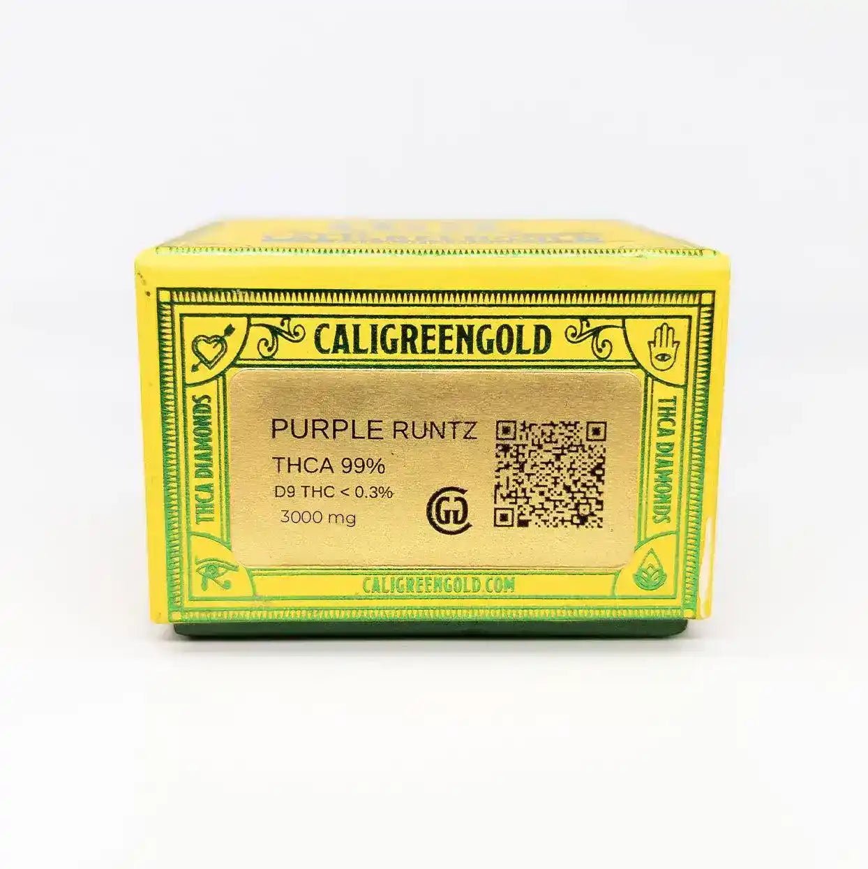 THCA Diamonds Sugar - RUNTZ Strain - CaliGreenGold