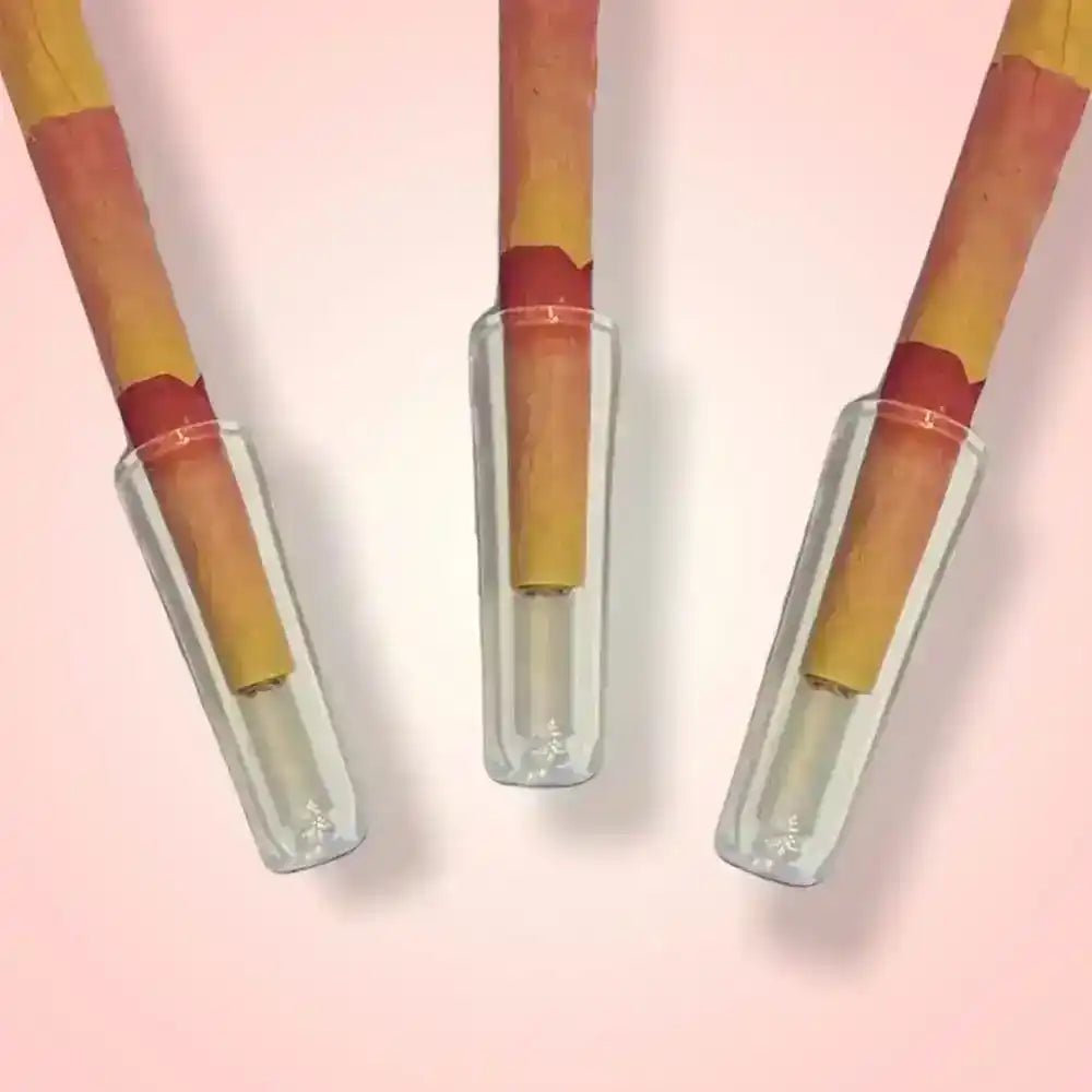 Reusable Glass Tip Mouthpieces [10 Pack] - CaliGreenGold