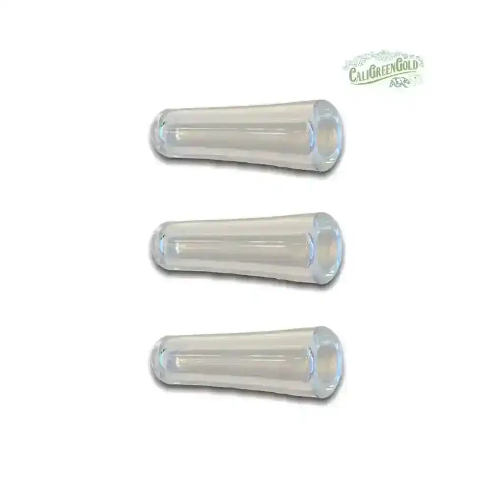 Reusable Glass Tip Mouthpieces [10 Pack] - CaliGreenGold