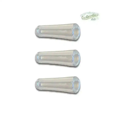 Reusable Glass Tip Mouthpieces [10 Pack] - CaliGreenGold